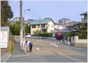 写真：清掃風景